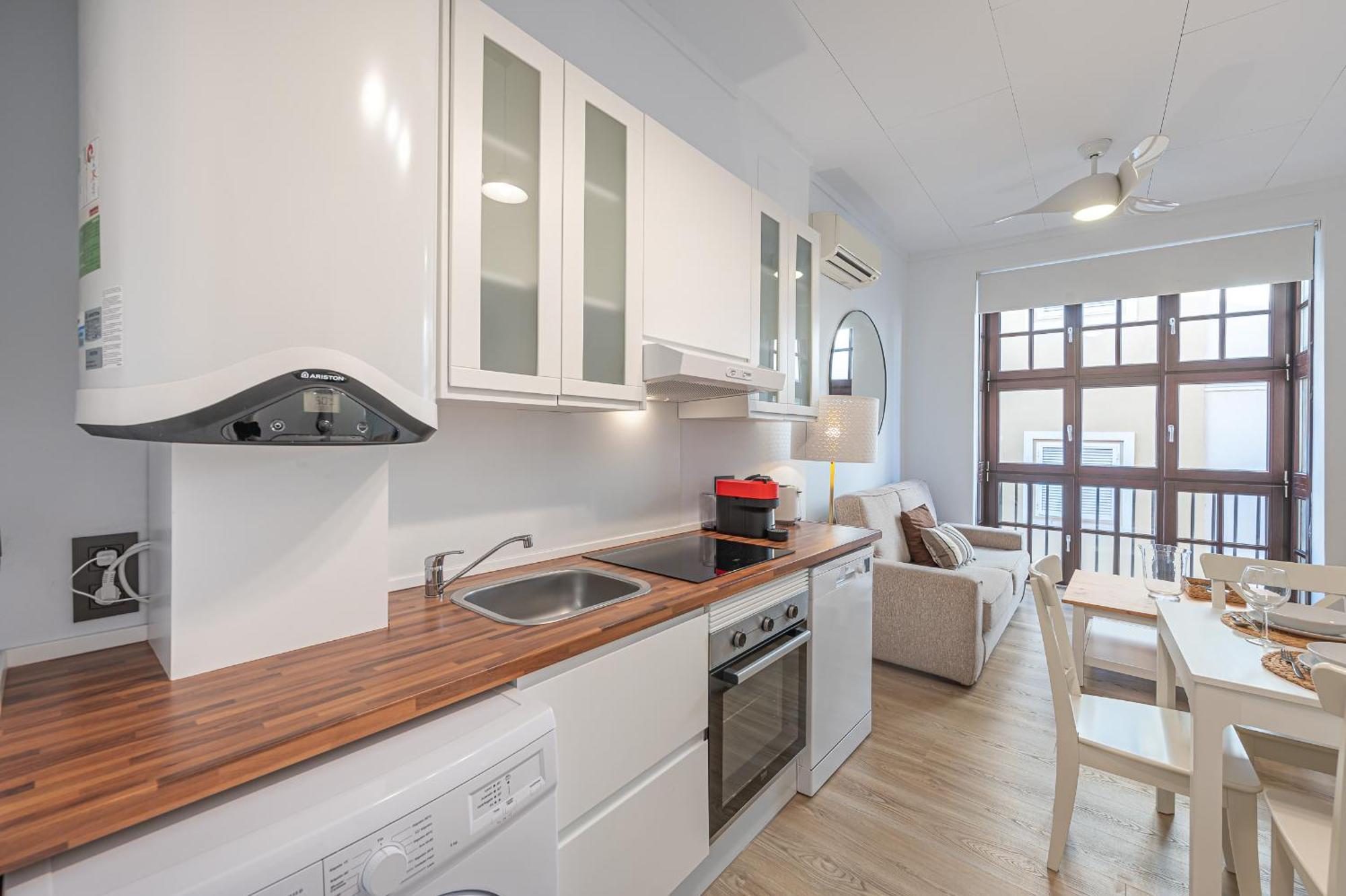 Appartement Dona Elvira Carreteria à Málaga Extérieur photo