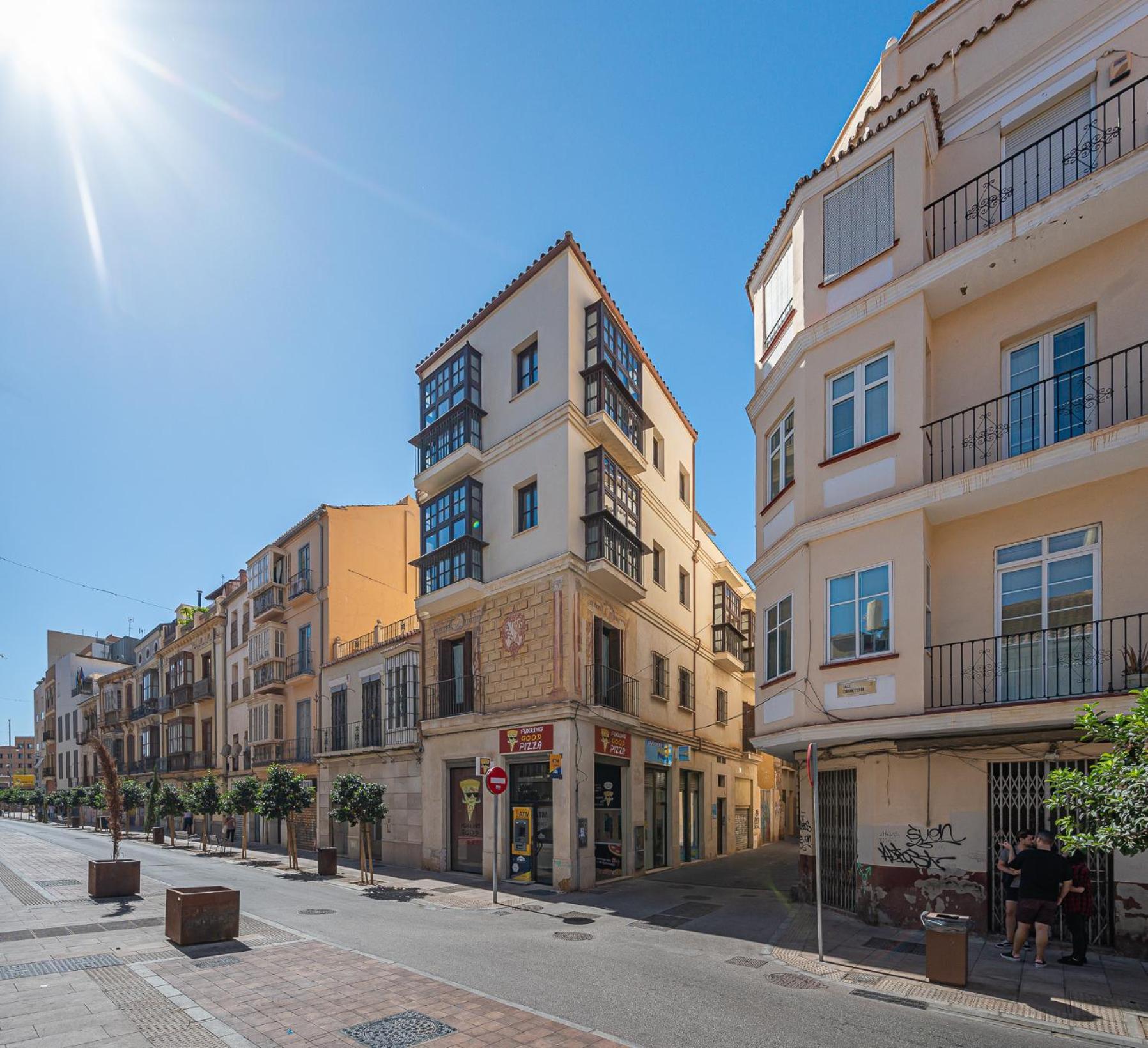 Appartement Dona Elvira Carreteria à Málaga Extérieur photo