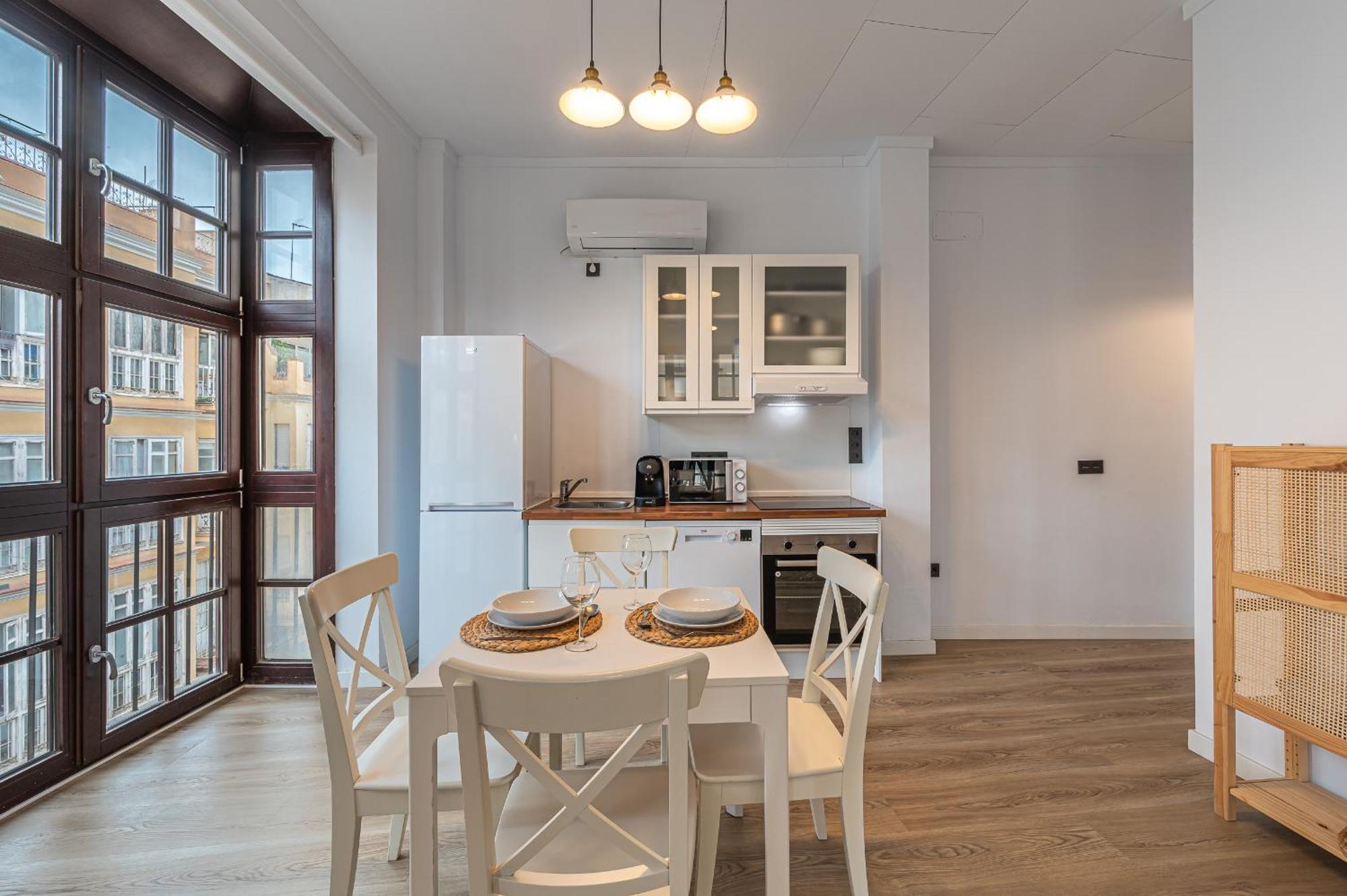 Appartement Dona Elvira Carreteria à Málaga Extérieur photo